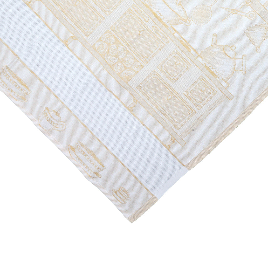 Kitchen Towel to be embroidered Artistic Fabric Umbrian Camilla 50x70 cm Linen Blend Various Colors