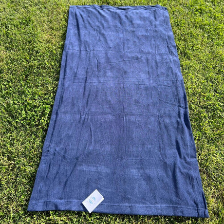 Beach Towel for Bed in Microsponge with Elastic Ruocco Home 70x190 cm