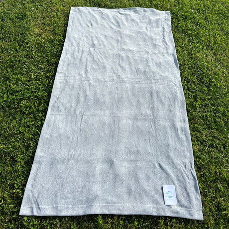 Beach Towel for Bed in Microsponge with Elastic Ruocco Home 70x190 cm