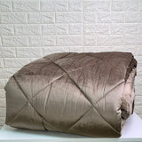 Double Velvet Quilt Via Roma, 60 Estella