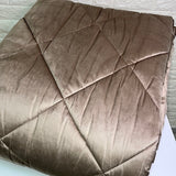 Double Velvet Quilt Via Roma, 60 Estella