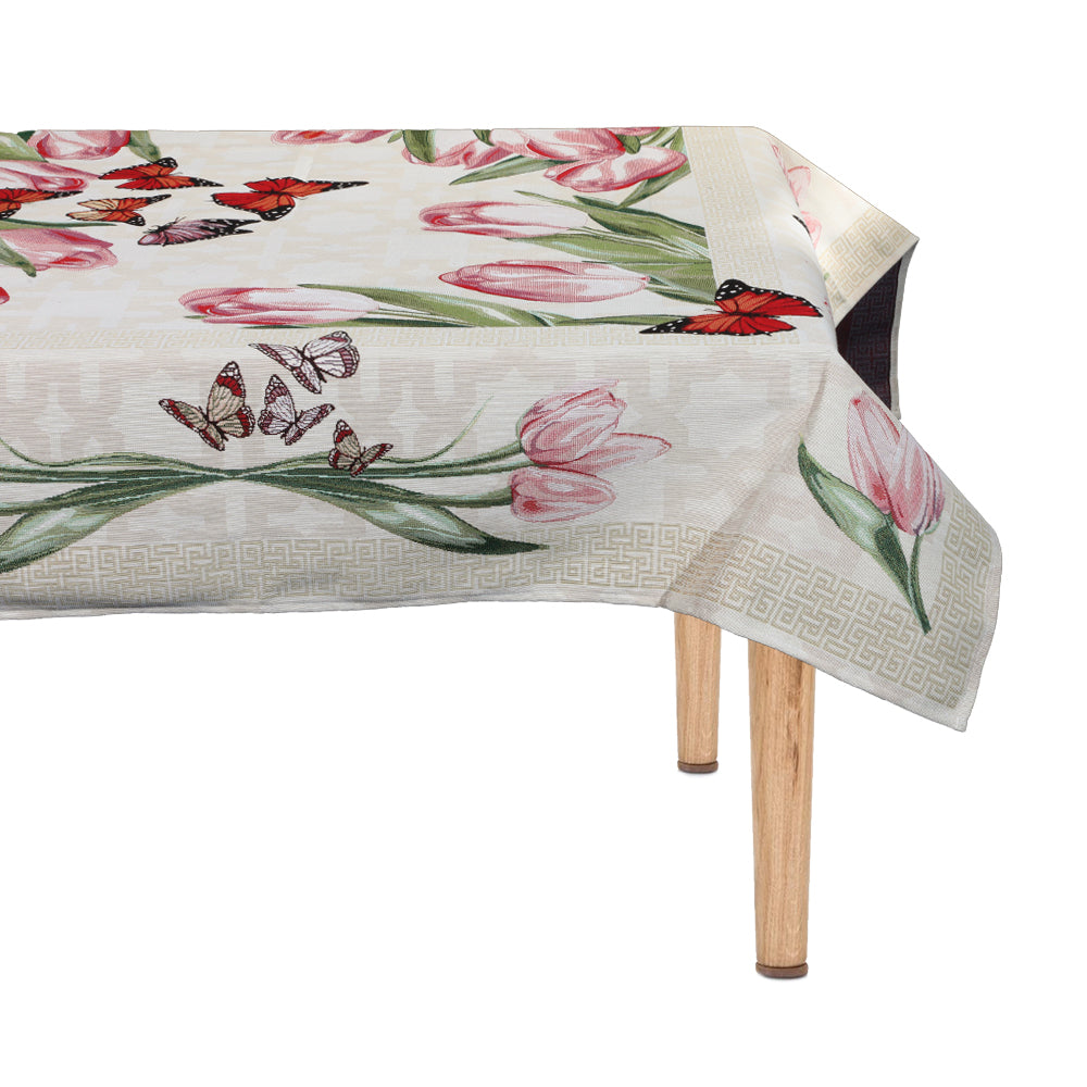 Emily Home Holland table cover - rectangular 6 seats Measurements 140 x 180 cm