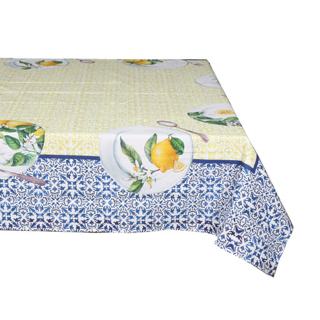 Rectangular tablecloth 6/12 places Sun and Sea Botticelli Home