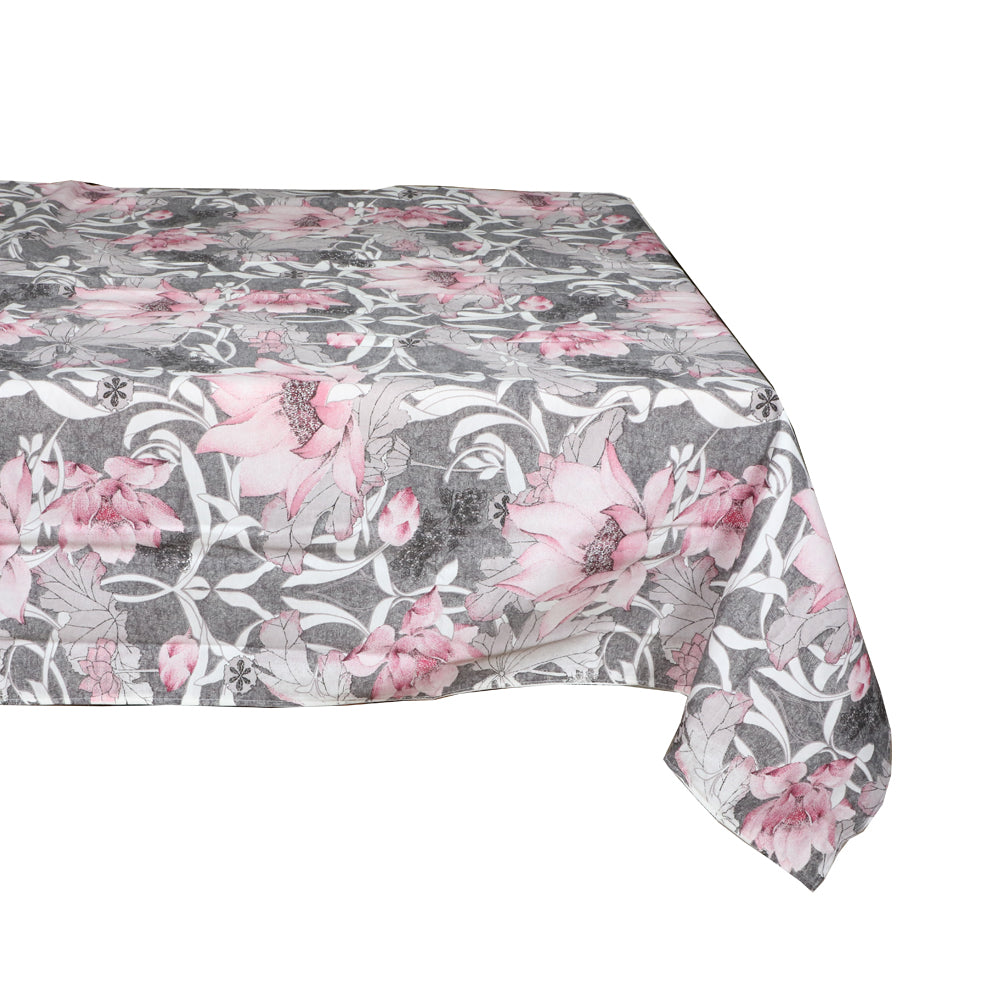 Rectangular Tablecloth and Napkins 6/12 places Botticelli Flower Pattern Home