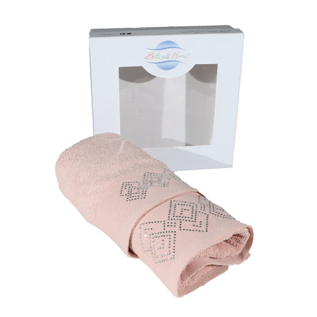 Terry Towel Set 1+1 - 100% Cotton Botticelli Home Diamonds