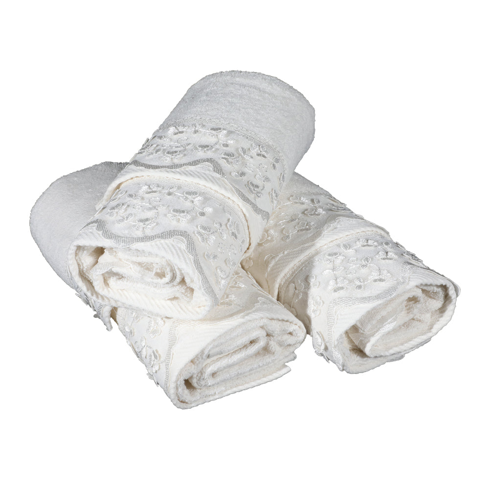 Terry Towel Set 3+3 - 100% Cotton Botticelli Home Annetta