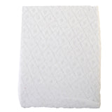 Fancy Home Geometry Double Sponge Mattress Cover for Hotels and B&amp;Bs 180x200 cm