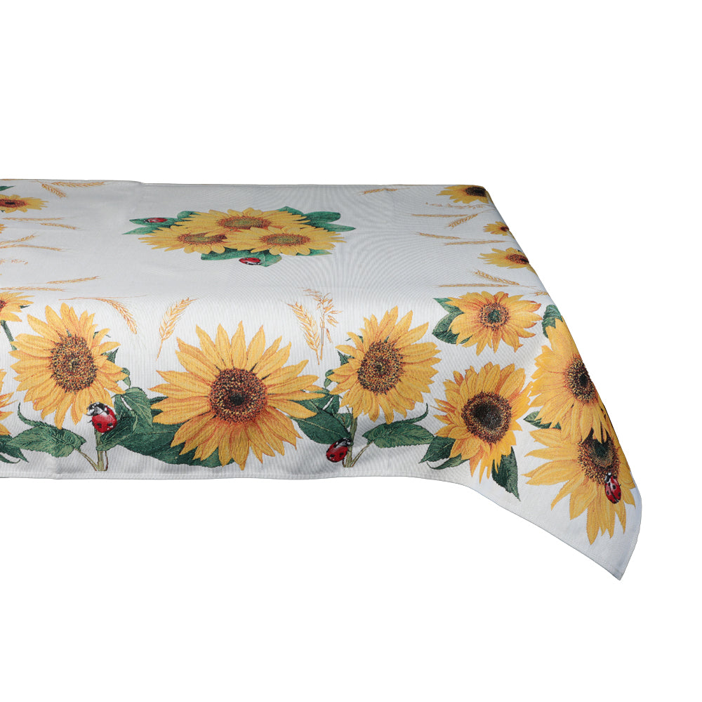 Emily Home Sunflowers Square Table Cover in Gobelin 140x140 cm