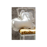 L'Atelier17 Little Heart Frill Cotton Blend Furnishing Cushion