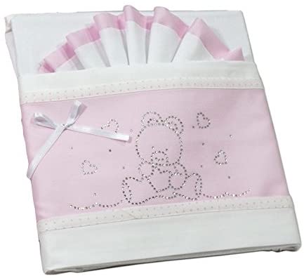 Complete 3-piece sheet for cot and pram