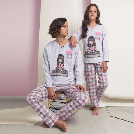 Santoro Scoth Warm Cotton Women's Pajamas