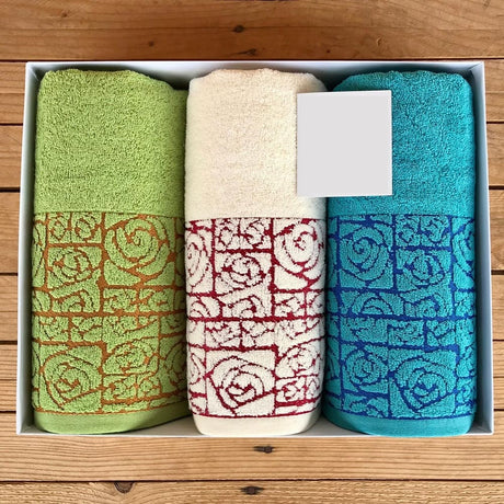 Sponge Towel Set 3+3 Botticelli Home Felpo