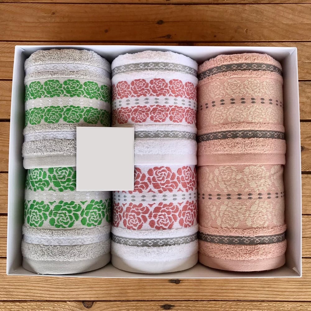 Set Asciugamani Bagno Spugna 3+3 Botticelli Home Idra – Ruocco Store