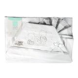 "WHITE BEAR" CARRIAGE COT SHEET SET - MY LITTLE ONE