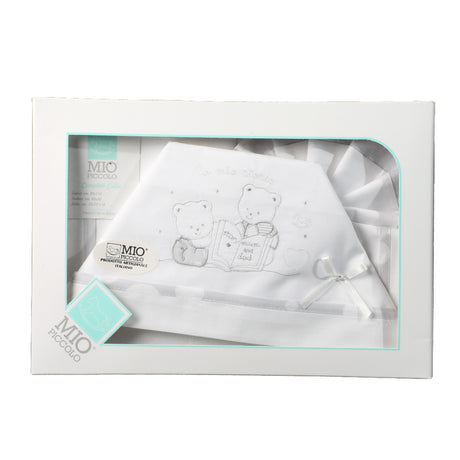 "WHITE BEAR" CARRIAGE COT SHEET SET - MY LITTLE ONE