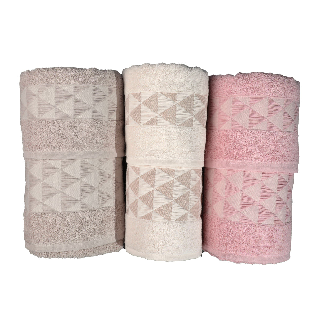 Sponge towel set 3+3 - Stella - Botticelli Home Patos Ass.B