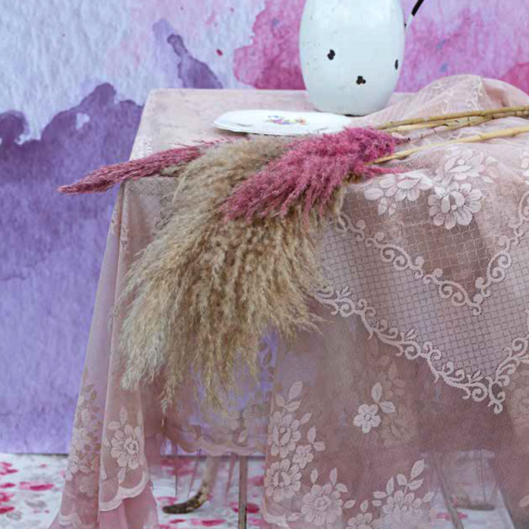 L'Atelier17 Andromeda Lace and Tulle Tablecloth